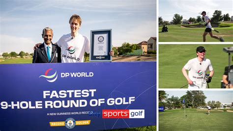 Golfer sets incredible new world record! | Fastest nine holes in history | Golf News | Sky Sports