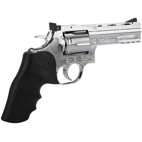 Dan Wesson 715 Full Metal Pellet Revolver - Silver | Camouflage.ca