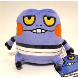 Pokemon Center 24 Hour Pokemon CHU Campaign Croagunk Plush Toy