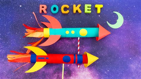 Flying Rocket Ship Craft - Super Simple