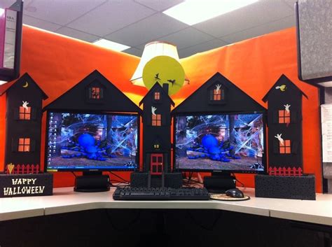 scary themes office halloween decoration ideas cheap party decorating | timbradley