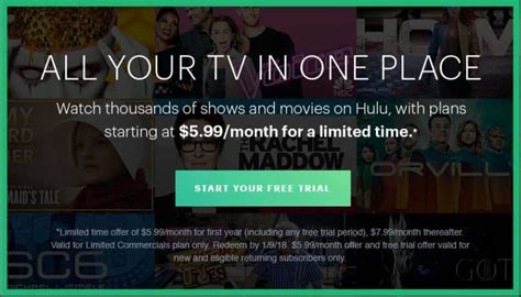 Hulu $5.99 Per Month Deal PLUS Free Trial Month – The Cord Cutter Life