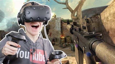 VIRTUAL REALITY SHOOTING GAME! | Overkill VR (HTC Vive Gameplay) - YouTube