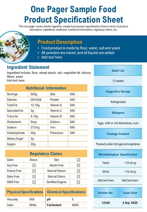 Top 10 Product Specification Templates With Samples and Examples [Free PDF Attached]