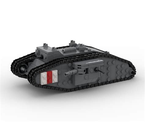 Instruction for LEGO WW1 British Mark V Tank MOC