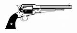 Coloring Gun Colt Cowboy Pistol Pages Drawing Para Guns Pistolas  sketch template