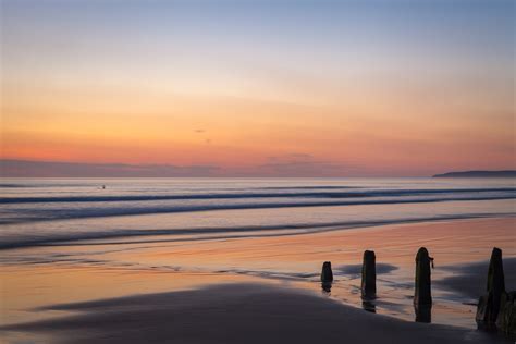 A Serene Scene at Westward Ho! Beach - David Gibbeson Photography