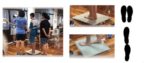 Measurement of postural sway while standing on a force platform for... | Download Scientific Diagram