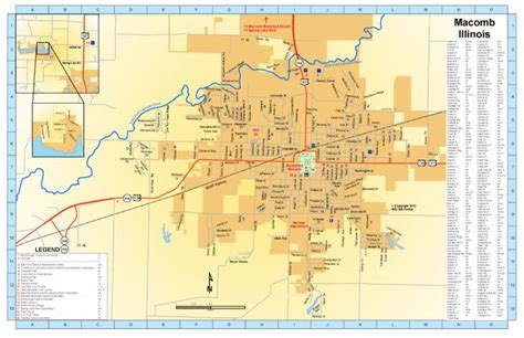 City Map & Wards | City of Macomb