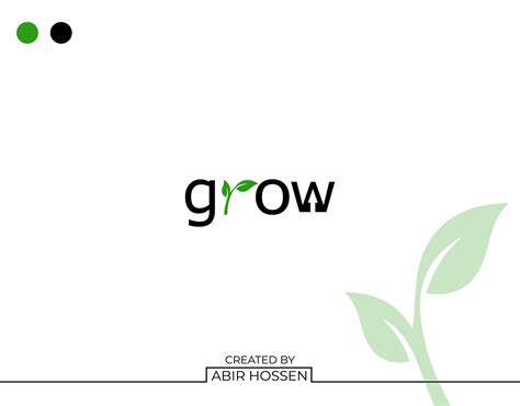 Grow logo on Behance