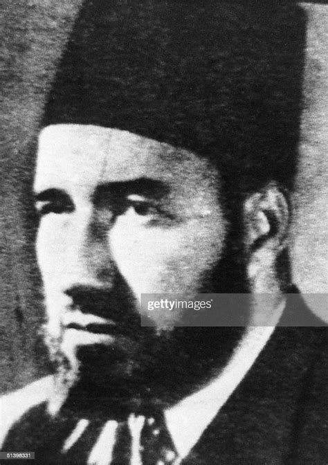 An undated picture of Sheikh Hassan al-Banna , the founder of Egypt's... News Photo - Getty Images