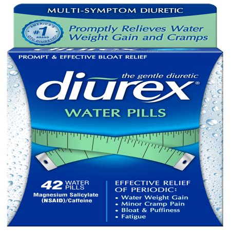 Diurex XPL Maximum Strength Diuretic Water Pills, 22ct - Walmart.com