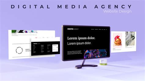 Design Agency Website Design on Behance