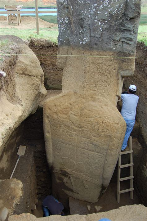 Project Mindwake: Easter Island "Heads" Unearthed...Easter Island Statue Project