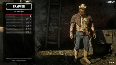 Trapper Locations, Legendary Pelts and Outfits Guide (Where to Sell ...