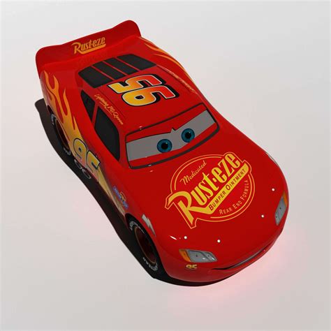 Lightning McQueen - 3D Model by DragoN777