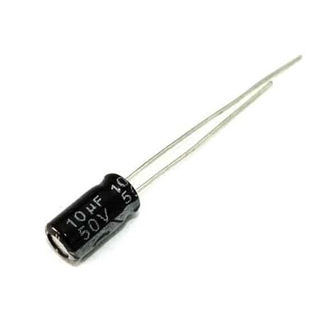 Electrolytic Capacitor 10uF 50V (2pcs) - Einstronic Enterprise