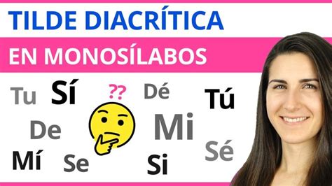 La tilde diacrítica: el secreto de los monosílabos [2024]