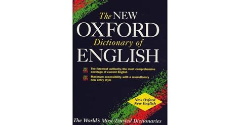 The New Oxford Dictionary of English by Oxford University Press