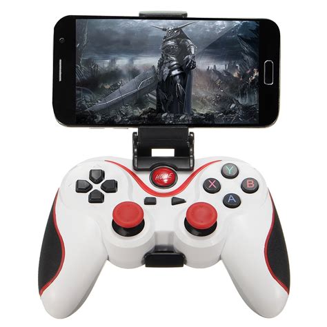 Hot T3 Wireless Bluetooth Gamepad Gaming Controller for Android Smartphone Tablet PC with Mobile ...