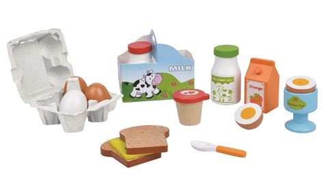 Wooden Breakfast Toy Set | Groupon