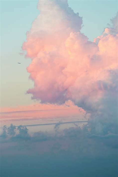 Fluffy Pink Clouds With A Light Blue Photograph by Raffi Maghdessian ...