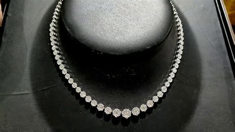 Part 3 Tanishq Diamond Necklace Collection/ Tanishq Diamond Necklace Designs - YouTube