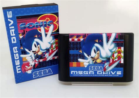 Sonic the Hedgehog 3 SEGA Mega Drive Genesis - Etsy Australia