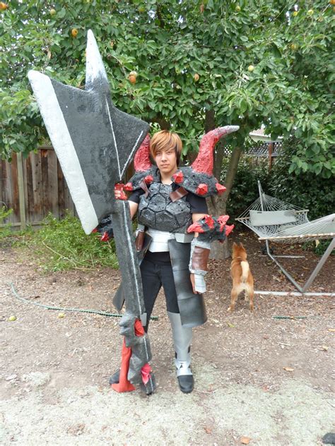 Fang's Cosplay: Finished Monoblos Armor