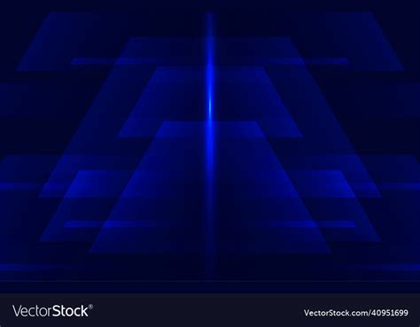 Abstract technology design of blue template Vector Image