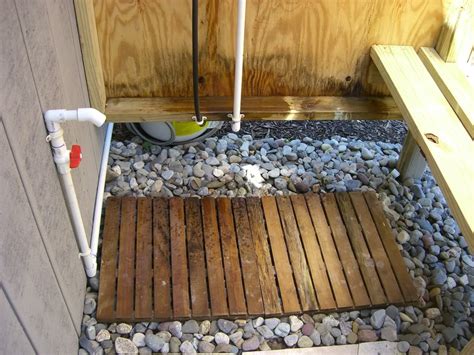 21 things to know abot Outdoor shower drainage before installing - house-ideas.org