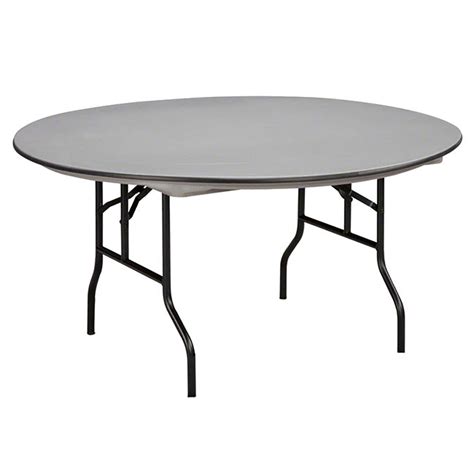 Midwest Folding R60NLW 60" Round Folding Table, Hexalite | StageDrop