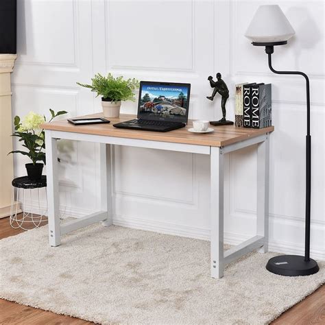 Mecor Computer Desk PC Laptop Table Work-Station Home Office Furniture Wood - Walmart.com ...