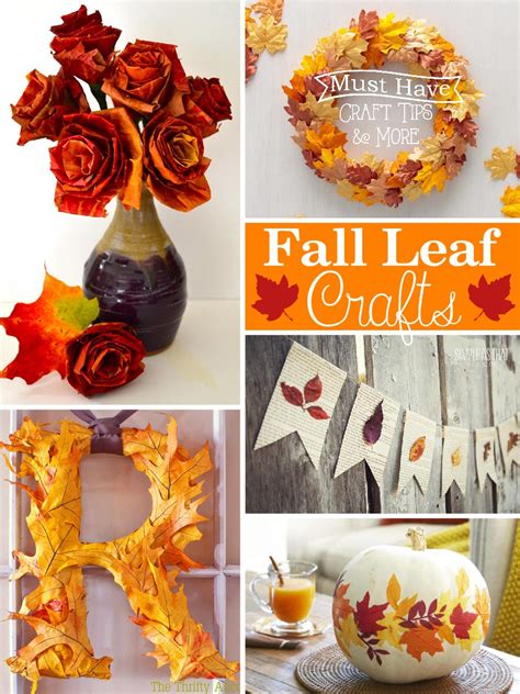 Fall Leaf Crafts - The Scrap Shoppe