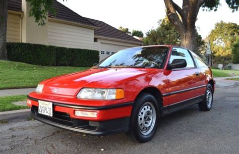 1991 Honda CRX HF - Low Miles - Excellent Original Condition !! for ...