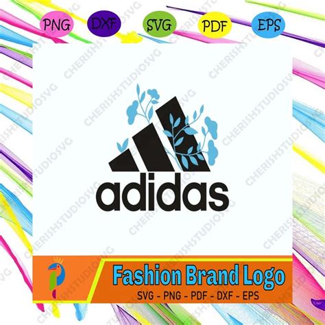 Adidas Flower Logo Svg, Adidas Svg Logo Svg, Brand Logo Svg, | Fashion ...