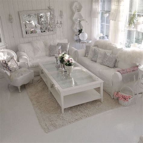 37 White and Silver Living Room Ideas That Will Inspire You - Home ...