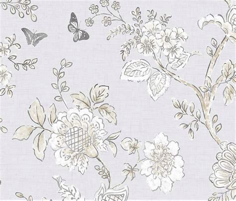 Cottage Style Floral Wallpaper Country French Garden Flower - Etsy