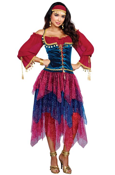 Gypsy Adult Costume - PureCostumes.com