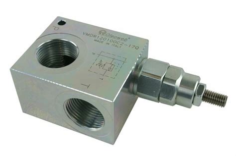 Hydraulic Inline Pressure Relief Valve 150-5000 Psi 3/8" up to 1" BSPP Ports