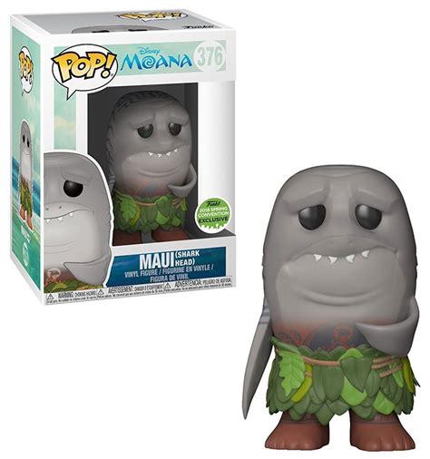 Funko Disney Moana POP Disney Maui Exclusive Vinyl Figure 376 Shark Head - ToyWiz