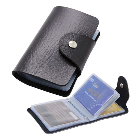 Buy Pack of 3 ATM Card Holder Leather 12 Card Brown or Black Online @ ₹250 from ShopClues