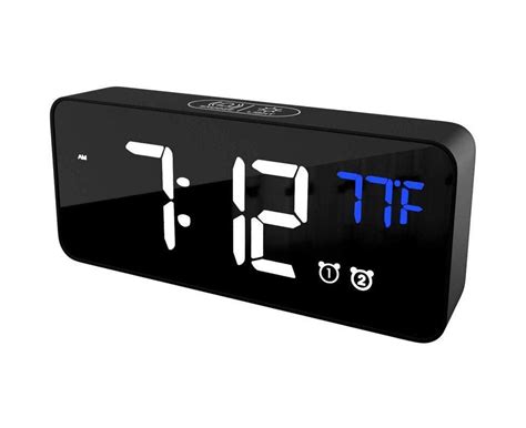 Digital Alarm Clock, Digital Clock With 6-inch Led Display, 6-level ...