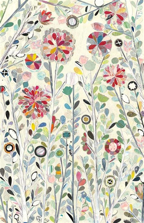 Whimsical Spring Blossoms Wallpaper Mural - Murals Your Way | Floral ...