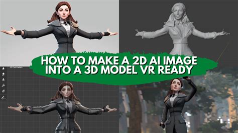 How To Convert An AI 2D Image To A 3D VR-Ready Model - World Of Geek Stuff