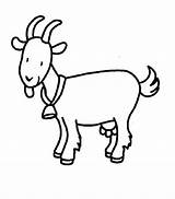 Goat Coloring Pages Free Printable PDF sketch template