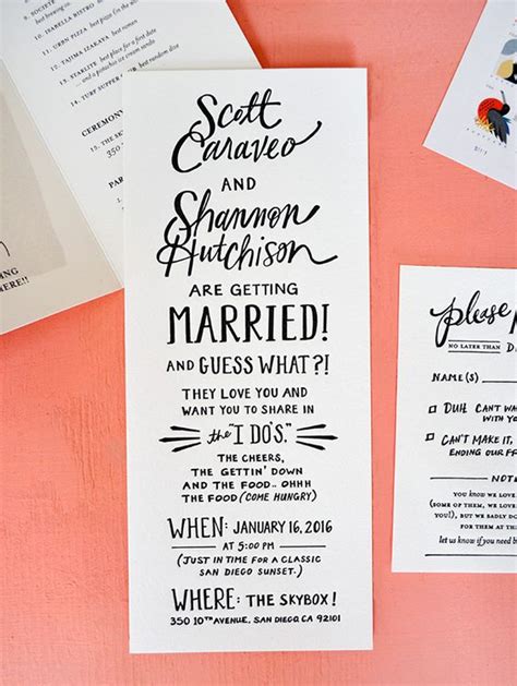 10 Wedding Invitation Wording Examples You Can Use Right Now