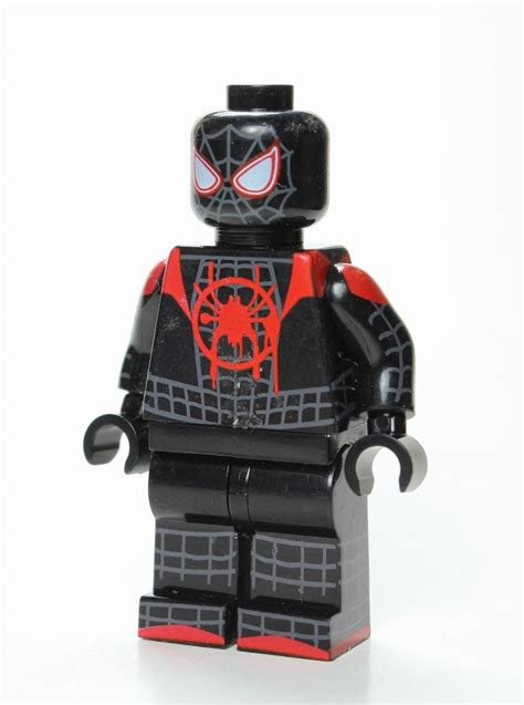 Spider-man (Miles Morales) (Into the Spider-verse) | Lego spiderman ...