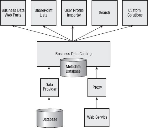 Business Data Catalog Architecture - Professional SharePoint® 2007 ...