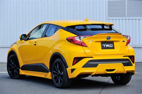 Toyota C-HR TRD Aggressive Style rear three quarter launched